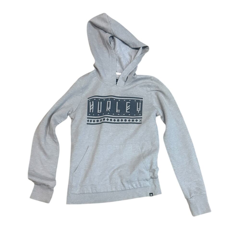 Hurley Boys Gray Hoodie XS